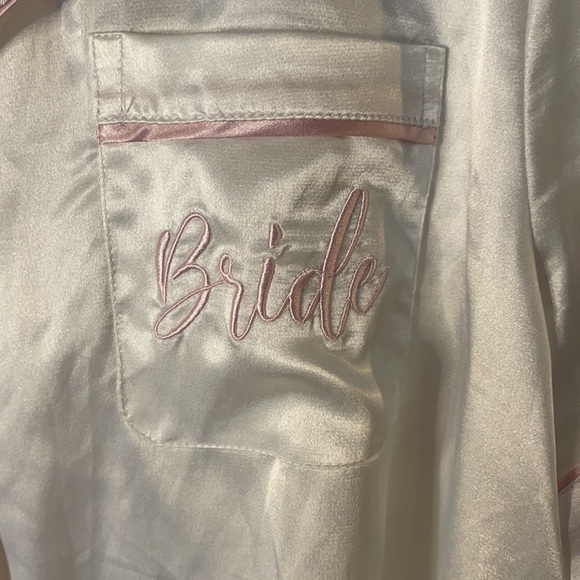 Bride white pyjamas set - never worn  - bridal set - Picture 7 of 8